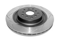 DBA 18-21 Subaru WRX STI (w/19in Wheels & 6 Piston Brembo Caliper) Front Slotted Street Series Rotor