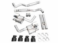 AWE Tuning - AWE 2024 Ford Mustang Dark Horse S650 RWD SwitchPath Catback Exhaust w/ Quad Diamond Black Tips - Image 16