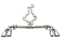 AWE Tuning - AWE 2019+ BMW M340i (G20) Track Edition Exhaust - Quad Chrome Silver Tips - Image 7