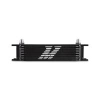 Mishimoto - Mishimoto Universal -8AN 10 Row Oil Cooler - Black - Image 1