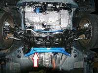 Cusco - Cusco Lower ARM Bar VER2 Front FIT GE8 CR-Z ZF1 inSIGHT FF OK W/ VER1 - Image 1