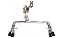 AWE Tuning - AWE Audi B8.5 S5 3.0T Track Edition Exhaust - Diamond Black Tips (102mm) - Image 1