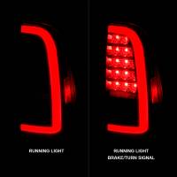 ANZO Headlights, Tail Lights and More  - ANZO 00-06 Toyota Tundra LED Taillights w/ Light Bar Black Housing Clear Lens - Image 2