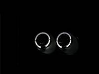 ANZO Headlights, Tail Lights and More  - ANZO 2002-2004 Honda Civic Projector Headlights w/ Halo Black - Image 2