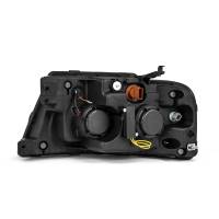 AlphaRex - AlphaRex 04-08 Ford F150 PRO-Series Projector Headlights Black w/ Sequential Signal and DRL - Image 2