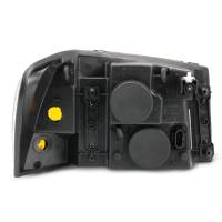 ANZO Headlights, Tail Lights and More  - ANZO 2002-2009 Gmc Envoy Crystal Headlight  Black Amber - Image 2