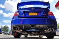 Rally Armor - Rally Armor 15-18 Subaru WRX/STi Sedan UR Black Mud Flap w/ Green Logo - Image 2