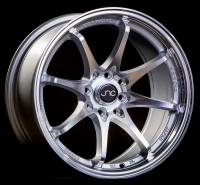 JNC Wheels Rim JNC006 Silver Machined Face 18x8.5 5x100/114.3 ET35
