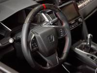 PRL Motorsports - PRL Steering Wheel 2016-2021 Civic Carbon and Leather Red - Image 3