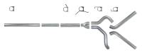 Diamond Eye Exhaust System Kit, 2004.5-2007.5 Dodge 5.9L Cummins 2500/3500 (All Cab And Bed Lengths)-4In. Alumin