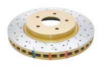 DBA (Disc Brakes Australia) - DBA 8/98+ Nissan Skyline R34 GTT Front Crossdrilled Slotted 4000 Series Rotor - Image 1