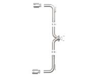 aFe Power (Advanced FLOW Engineering) - aFe Takeda 2-1/2in 304 SS Axle-Back Exhaust w/ Polished Tips 14-18 Mazda 3 L4 2.0L/2.5L - Image 4