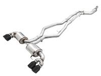 AWE 2019+ BMW M340i (G20) Non-Resonated Touring Edition Exhaust - Quad Diamond Black Tips