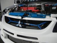 Cusco - Cusco Radiator Cooling Plate CT9A Evo 8-9 *Blue* - Image 2