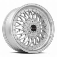 Vors Wheels Rim VR3 17x7.5 4x108 ET33 73.1CB Silver Machined Face