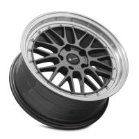 Vors Wheels - Vors Wheels Rim VR8 17x8 4x108 ET35 73.1CB Hyper Black Machined Lip - Image 3