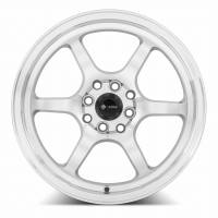 Vors Wheels - Vors Wheels Rim LT61 16x7 4x108 ET35 73.1CB Silver Machined Face - Image 2