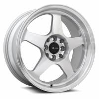 Vors Wheels Rim SP1 17x8 5x108 ET35 73.1CB Silver Machine Face Lip