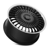 MRR Design Wheels - MRR Wheels Rim VP4 19x8.5 5x112 ET25 66.6CB Black Machined Lip - Image 3
