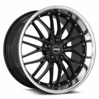 MRR Wheels Rim GT1 19x9.5 5x112 ET40 66.6CB Black Machine Lip