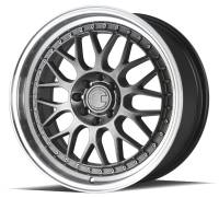 AodHan Wheels - Aodhan Wheels Rim AH02 17x8 4x100/114.3 73.1CB ET35 Hyper Black w/ Machined Lip - Image 3
