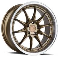 Aodhan Wheels Rim DS07 18x8.5 5x114.3 73.1CB ET35 Bronze w/Machined Lip