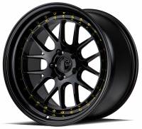 AodHan Wheels - Aodhan Wheels Rim DS06 18x9.5 5x114.3 73.1CB ET30 Gloss Black W /Gold Rivets - Image 3
