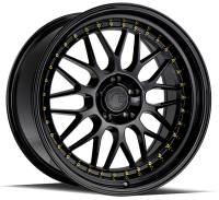 Aodhan Wheels Rim AH02 19x9.5 5x120 72.6CB ET35 Gloss Black ( Gold Rivet)