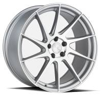 Aodhan Wheels Rim AH09 18x8.5 (Driver Side) 5x114.3 73.1CB ET35 Gloss Silver Machined Face