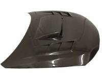 VIS Racing - VIS Racing Carbon Fiber Hood Tracer Style for Subaru WRX Hatchback & 4DR 08-14 - Image 5