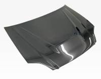 VIS Racing - VIS Racing Carbon Fiber Hood Invader Style for Honda Civic 2DR & 4DR 99-00 - Image 1