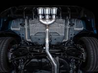 AWE Tuning - AWE 2023 Honda Civic Type R FL5 Track Edition Exhaust w/ Triple Chrome Silver Tips - Image 3