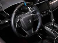 PRL Motorsports - PRL Steering Wheel 2016-2021 Civic Carbon and Leather Blue - Image 3