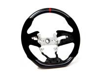 PRL Motorsports - PRL Steering Wheel 2016-2021 Civic Carbon and Suede Red - Image 1