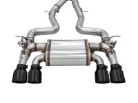 AWE Tuning - AWE BMW F8X M3/M4 SwitchPath Catback Exhaust - Diamond Black Tips - Image 8
