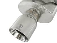 aFe Power (Advanced FLOW Engineering) - aFe Takeda Exhaust 2.5in Dia 304SS Axle-Back w/Polished Tip 06-11 Honda Civic EX Sedan L4 1.8L - Image 5