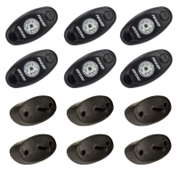 Rigid Industries - RIGID A-Series LED Universal Rock Light Kit, High Power Blue, Set Of 6 - Image 2