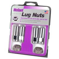 McGard - McGard Hex Lug Nut (X-Long Shank) M12X1.5 CTR Washer / 13/16 Hex / 2.27in. Length (4-Pack) - Chrome - Image 1