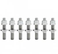 BLOX Racing SUS303 Stainless Steel Exhaust Manifold Stud Kit M8 x 1.25mm 45mm in Length - 7-piece