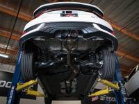 aFe Power (Advanced FLOW Engineering) - aFe Takeda 2.5in 304SS Cat-Back Exhaust System 17-20 Honda Civic SI Coupe L4-1.5L (t) - BL Flame Tip - Image 5