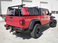 aFe Power (Advanced FLOW Engineering) - aFe Vulcan Series 3in-2-1/2in 304 SS Cat-Back 2020 Jeep Gladiator (JT) V6-3.6L w/ Black Tips - Image 5