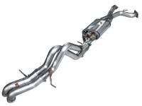 AWE 22-24 Ford Bronco Raptor 4WD Dual BashGuards Cat-Back SwitchPath Exhaust (No Tips)