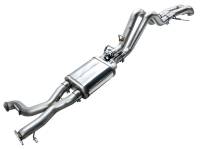 AWE Tuning - AWE 22-24 Ford Bronco Raptor 4WD Dual BashGuards Cat-Back SwitchPath Exhaust (No Tips) - Image 17