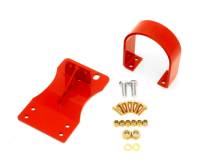 BMR 10-15 5th Gen Camaro V8 Auto Front Driveshaft Safety Loop - Red