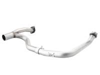 aFe Twisted Steel Y-Pipe Aluminized 2in 12-14 Jeep Wrangler (JK) V6 3.6L (4dr)