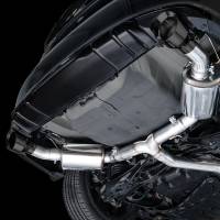 AWE Tuning - AWE 22+ Honda Civic Si/Acura Integra Touring Edition Catback Exhaust - Dual Diamond Black Tip - Image 3