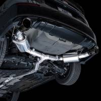 AWE Tuning - AWE 22+ Honda Civic Si/Acura Integra Touring Edition Catback Exhaust - Dual Diamond Black Tip - Image 11