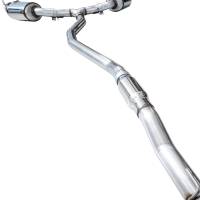 AWE Tuning - AWE 22+ Honda Civic Si/Acura Integra Touring Edition Catback Exhaust - Dual Diamond Black Tip - Image 15