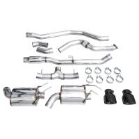 AWE Tuning - AWE 22+ Honda Civic Si/Acura Integra Touring Edition Catback Exhaust - Dual Diamond Black Tip - Image 17