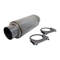 MBRP Exhaust - MBRP Universal Resonator 4 Inlet /Outlet 12 Body 18 Overall Aluminized - Image 1